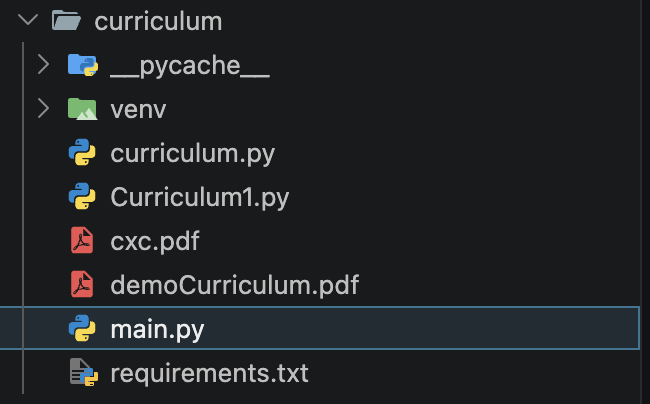 Estructura del proyecto