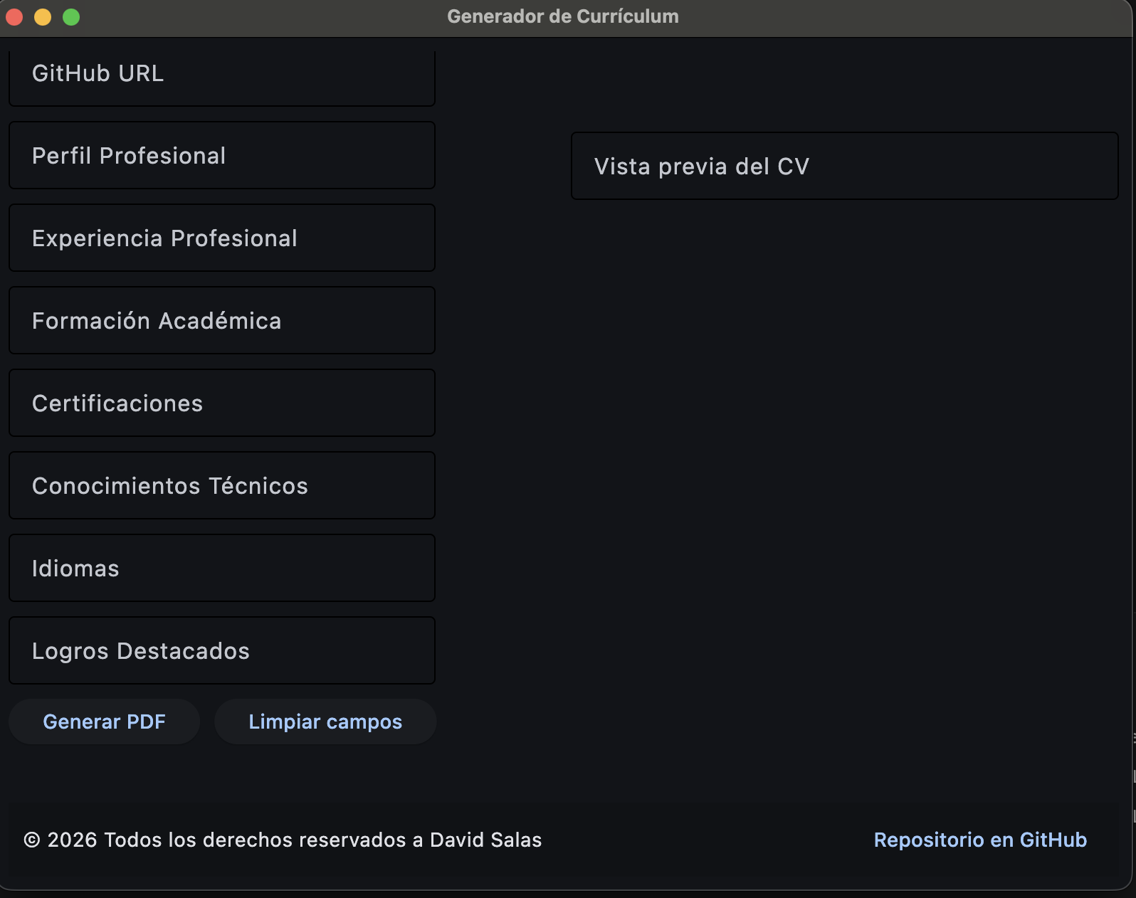 Pantalla principal 2
